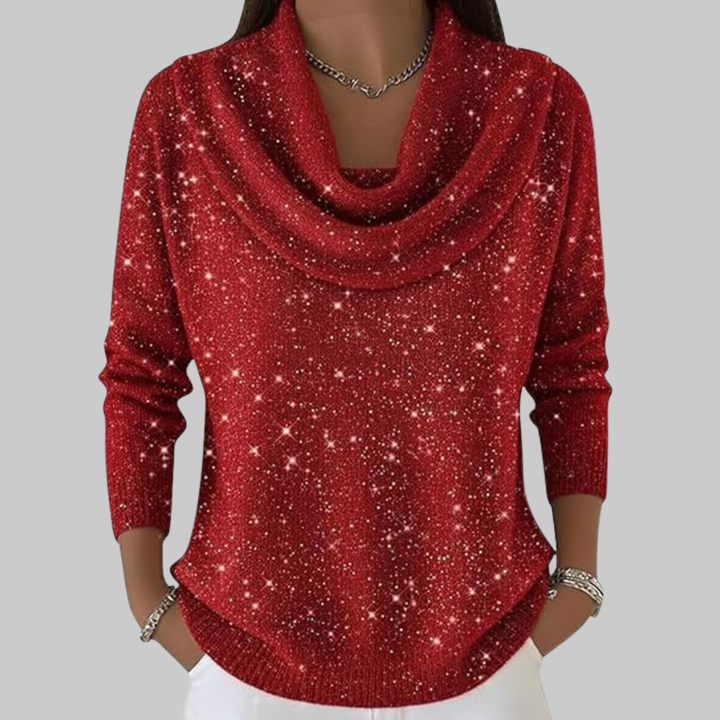 Soft-Collared Pullover