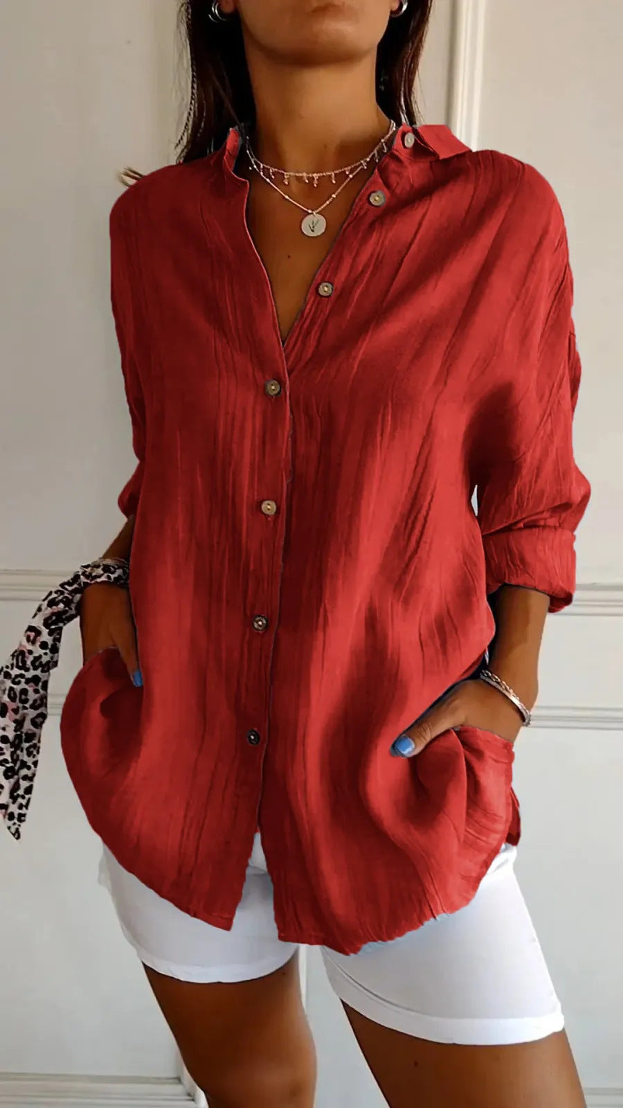 MAÉLIS CASUAL BLOUSE