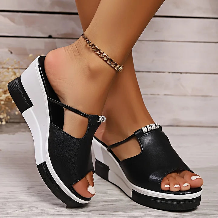 SORELLA | Comfort Lift Platform Sandals
