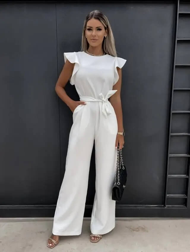 Florentia™ Elegant Wide-Leg Jumpsuit