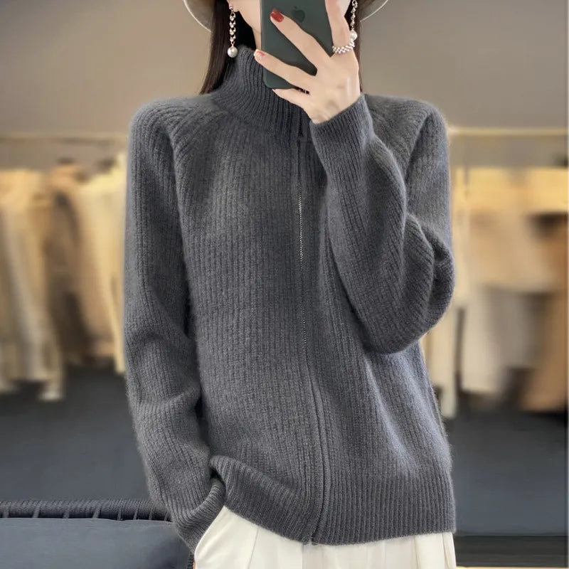 Charlotte™ - Cardigan with Zipper