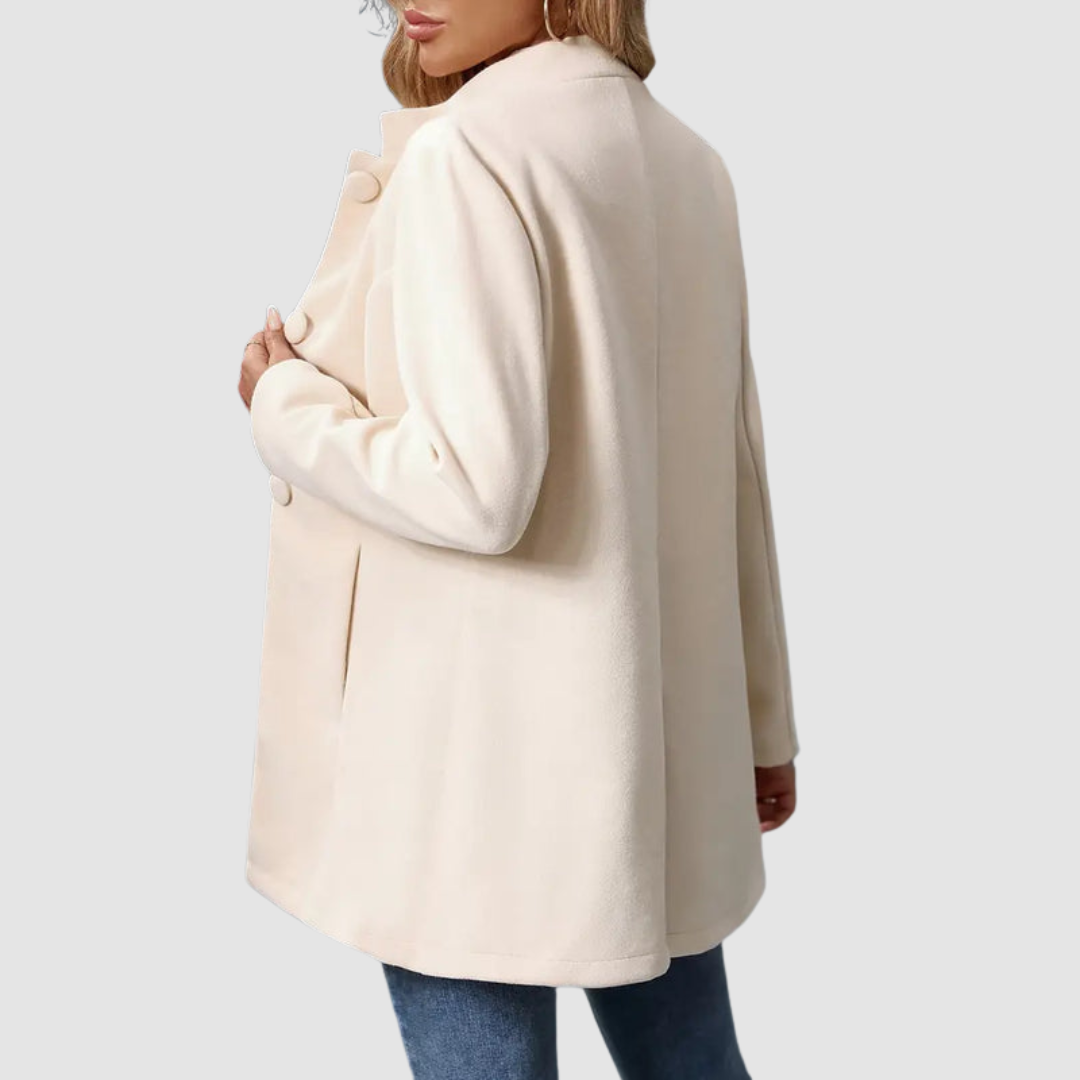 Modique™ - Elegant & Timeless Coat with Stand-Up Collar