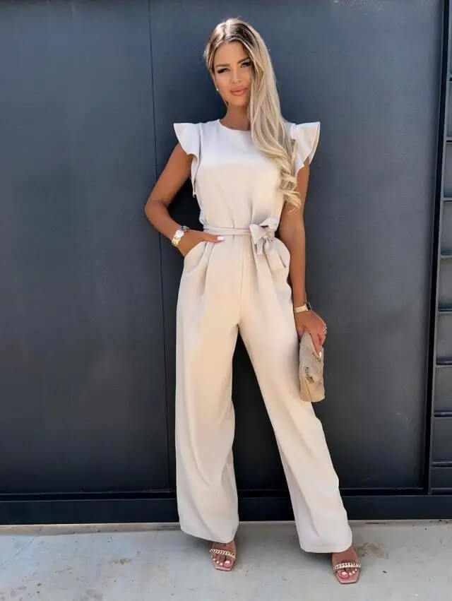 Florentia™ Elegant Wide-Leg Jumpsuit