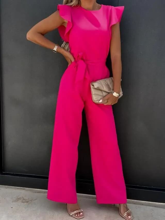 Florentia™ Elegant Wide-Leg Jumpsuit
