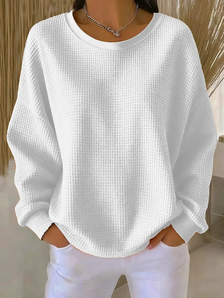 Elora | Cozy Texture Sweatshirt