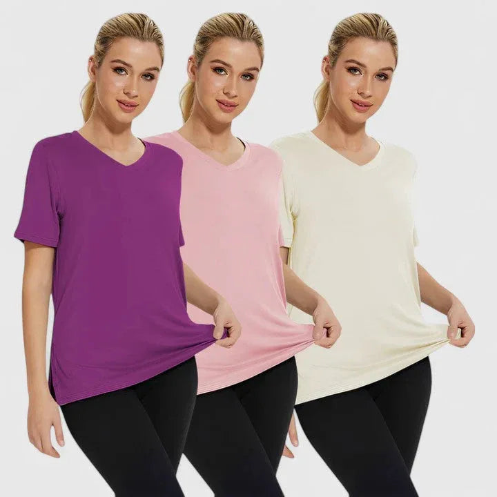 Clara | Comfortable Tee (Pack of 3)