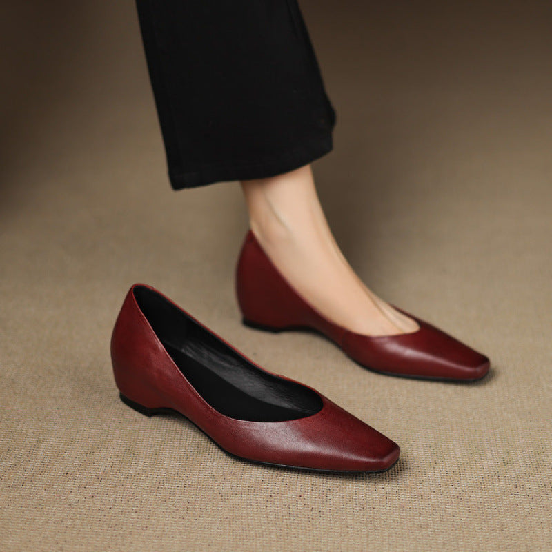 Mylie Genuine Leather Flats