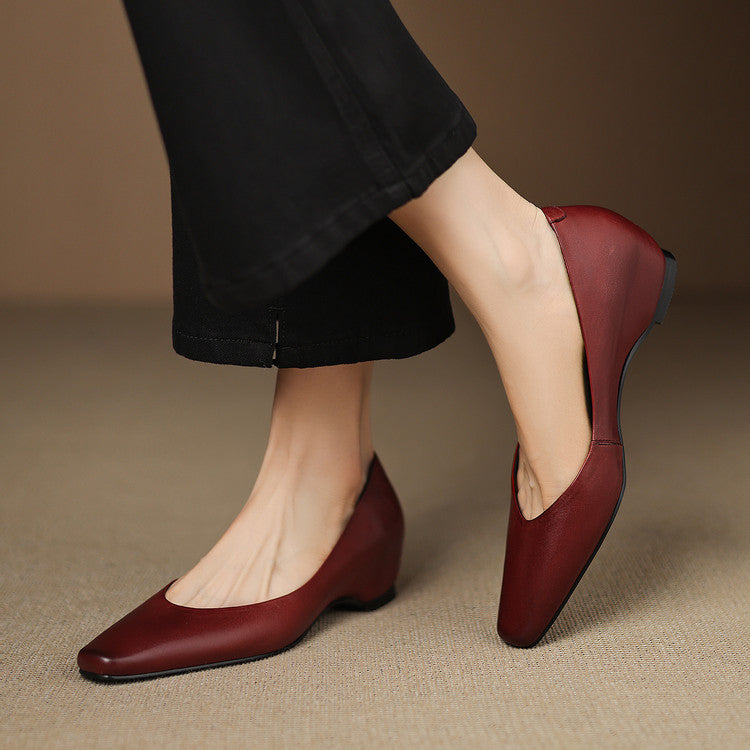 Mylie Genuine Leather Flats