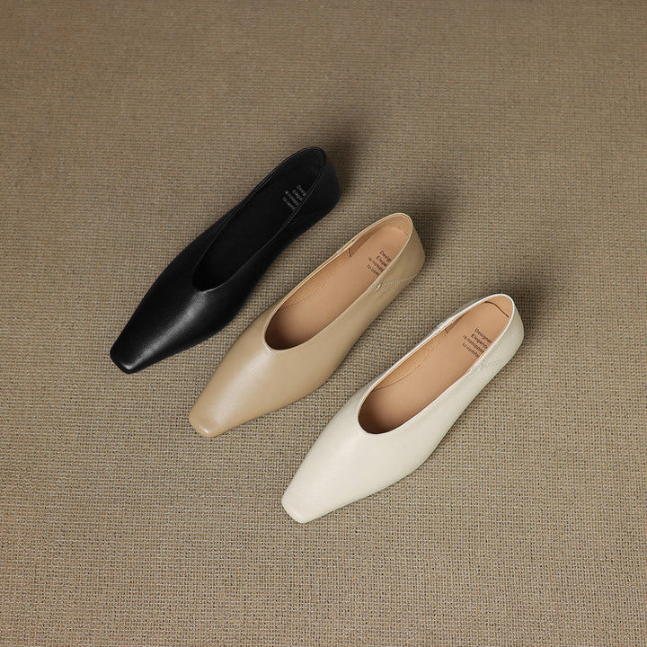 Demir Genuine Leather Flats