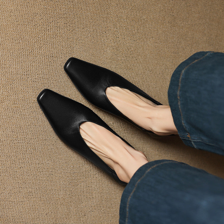 Demir Genuine Leather Flats