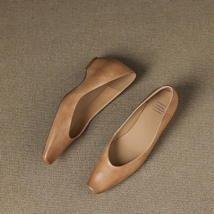 Mylie Genuine Leather Flats