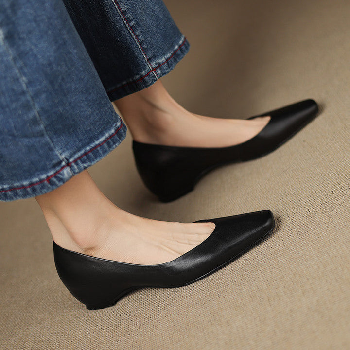 Mylie Genuine Leather Flats