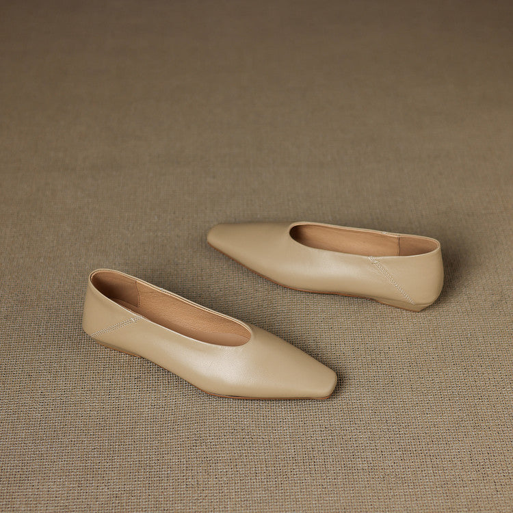 Demir Genuine Leather Flats