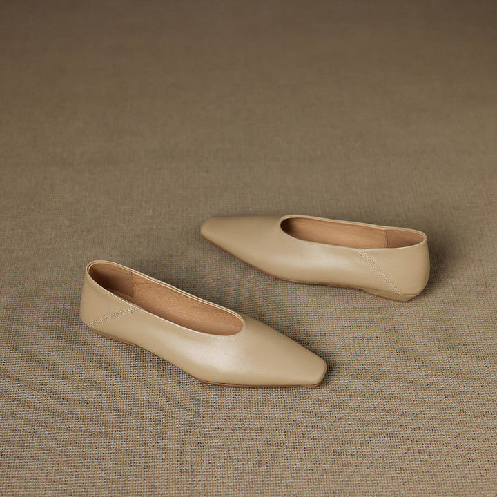 Demir Genuine Leather Flats
