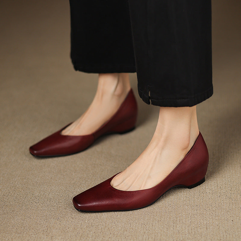 Mylie Genuine Leather Flats
