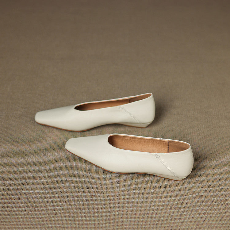 Demir Genuine Leather Flats
