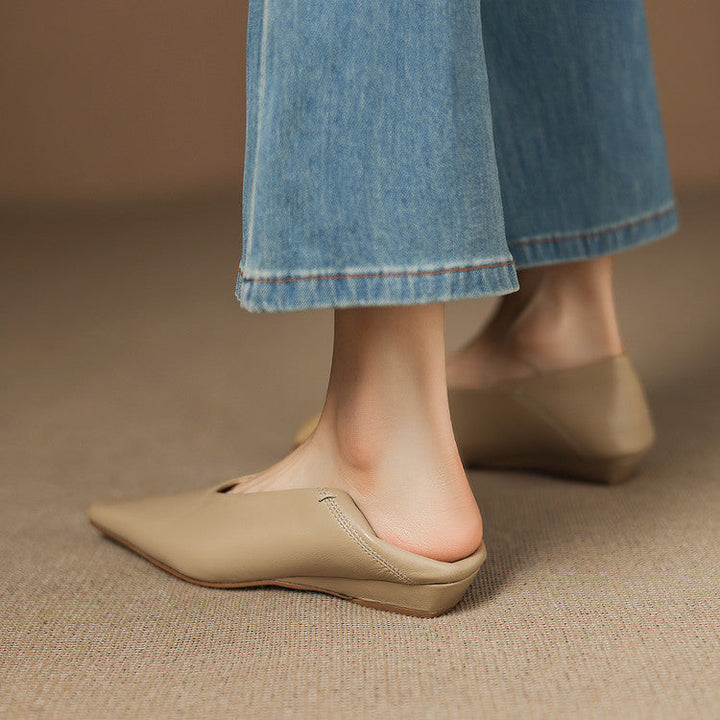 Demir Genuine Leather Flats