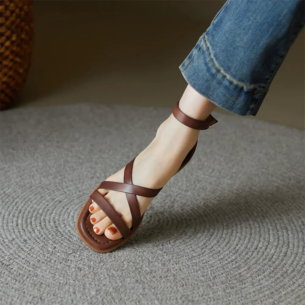 Celine Genuine Leather Sandals
