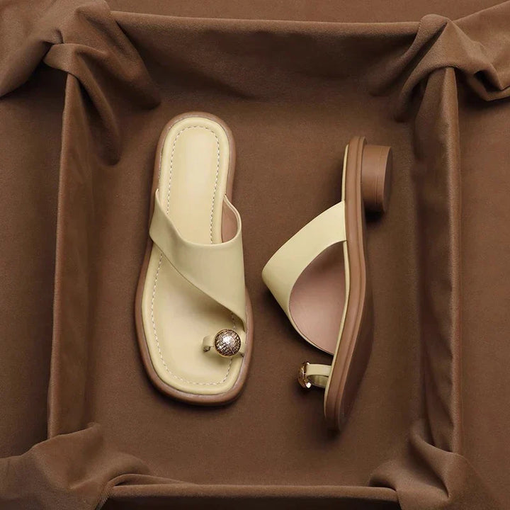 Daisy Leather Sandals