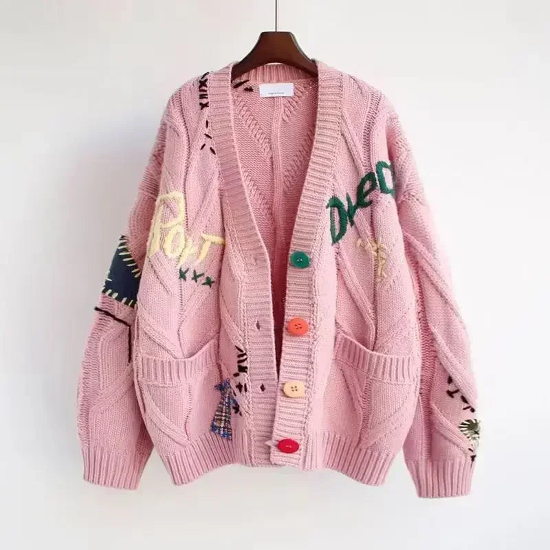 Zoe™ - Embroidered Cardigan