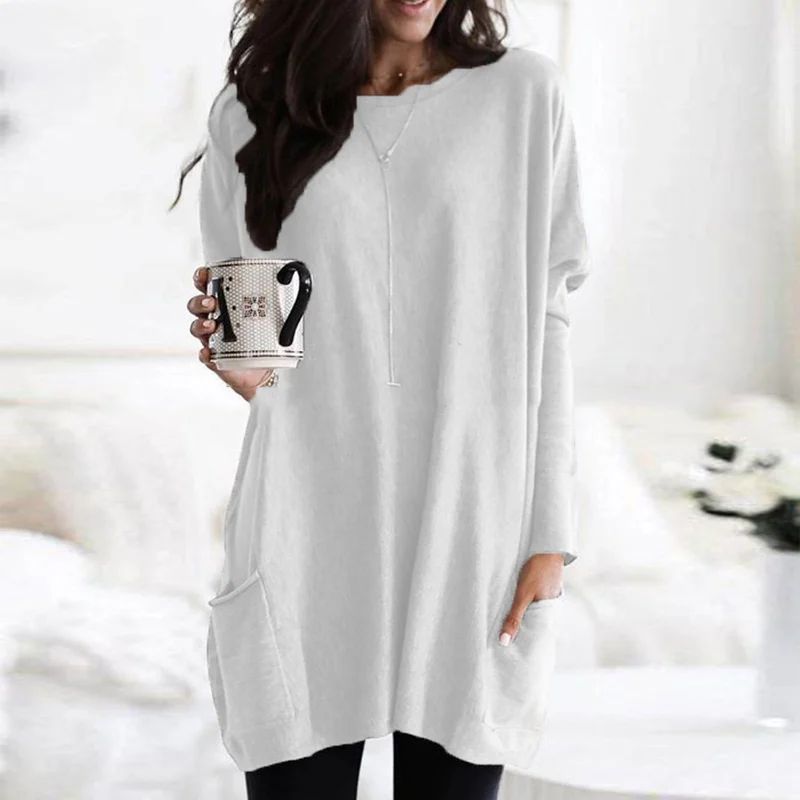 Sophia™ - Casual Pocket Sweater