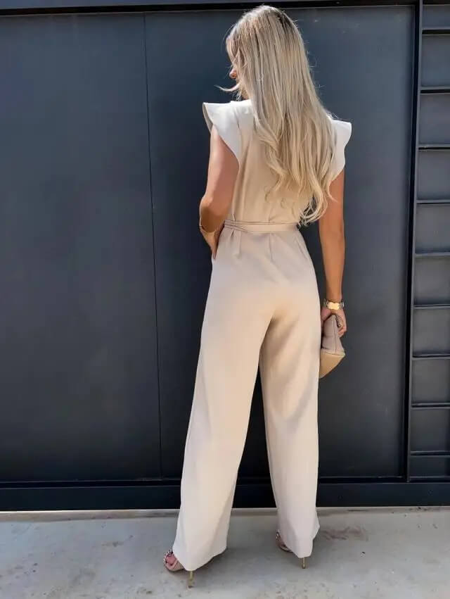 Florentia™ Elegant Wide-Leg Jumpsuit