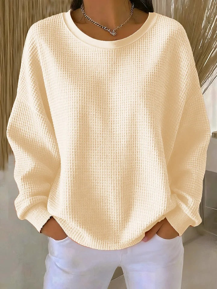 Elora | Cozy Texture Sweatshirt