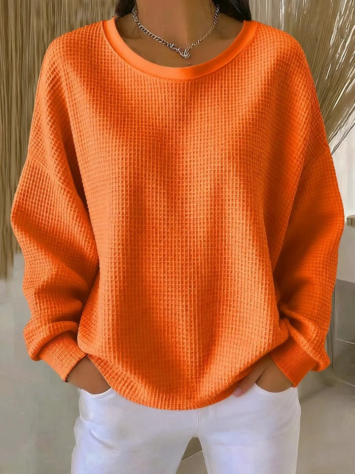 Elora | Cozy Texture Sweatshirt