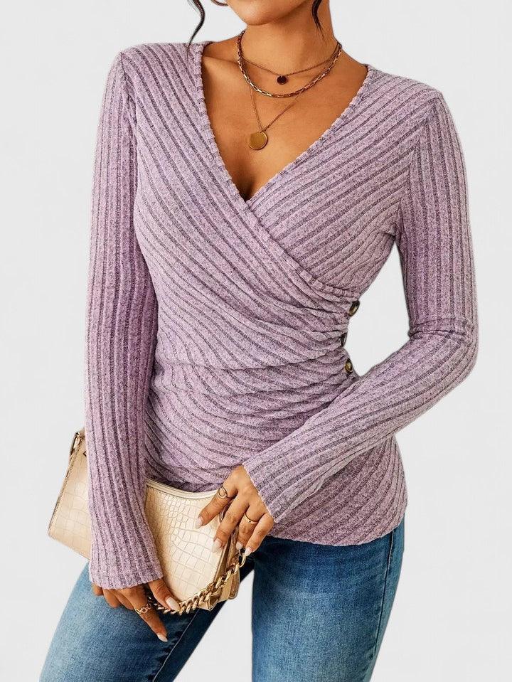 Clara | Elegant Tucking Top