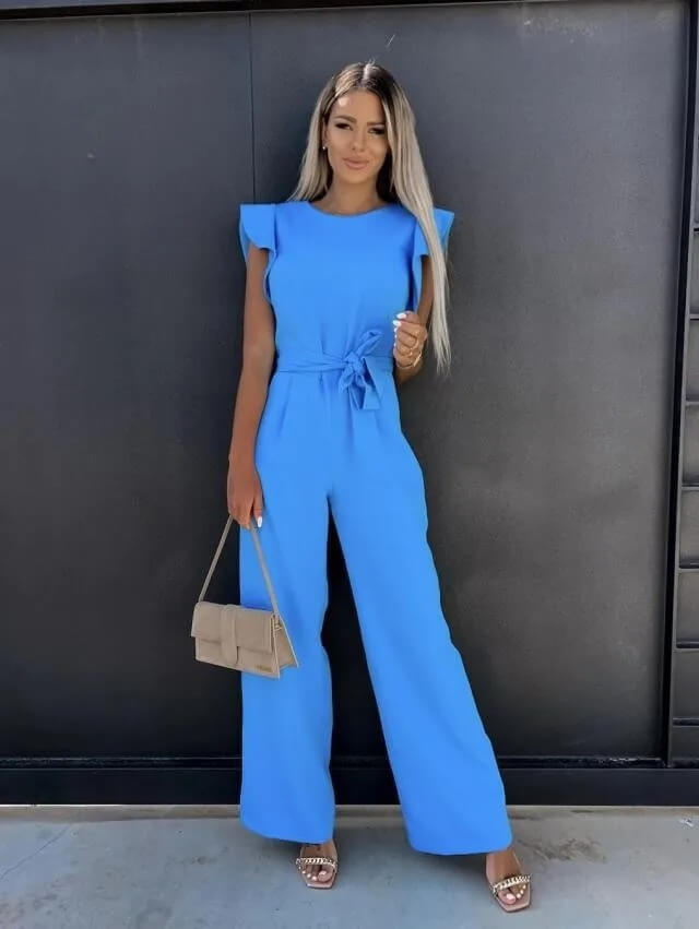 Florentia™ Elegant Wide-Leg Jumpsuit