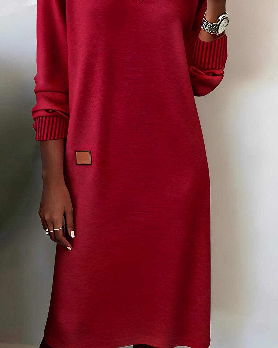Amelia Casual Knit Dress