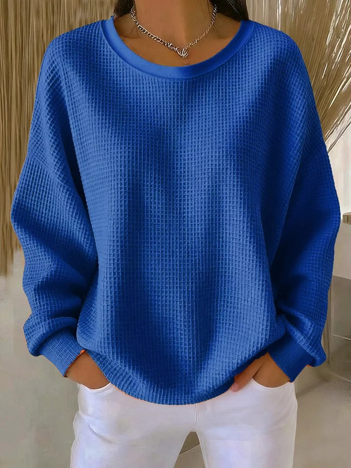 Elora | Cozy Texture Sweatshirt