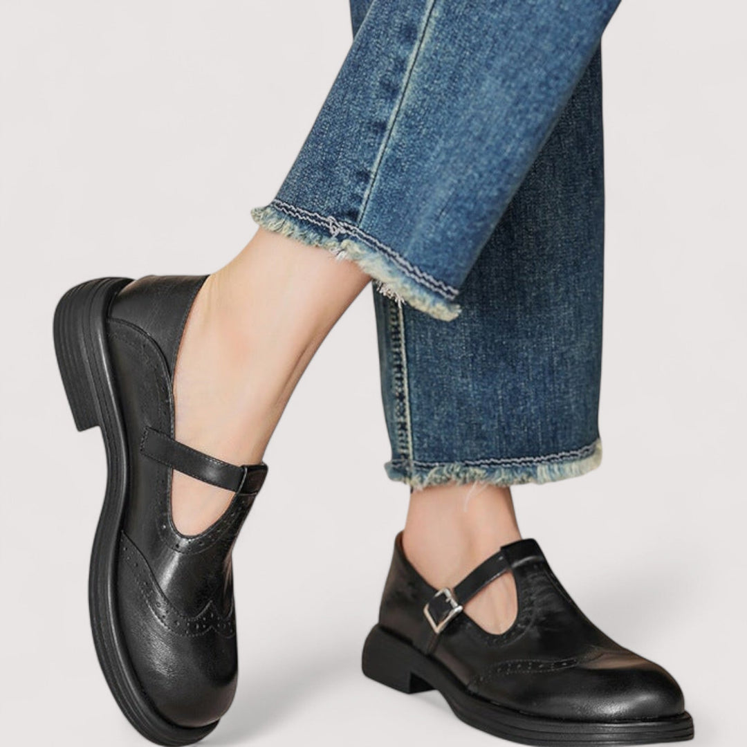 Louisa™ - Orthopedic Leather Mary Jane Shoes