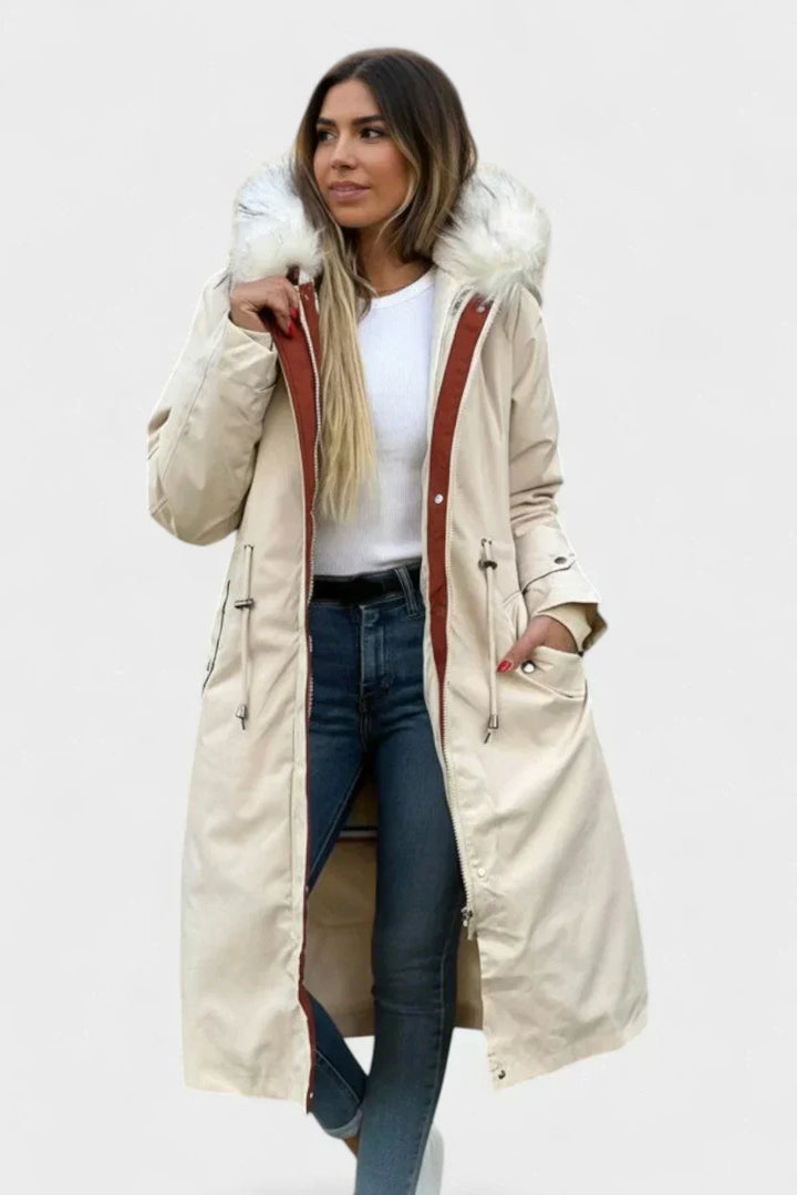 Frostra™ – Autumn Jacket with Hood and Soft Collar