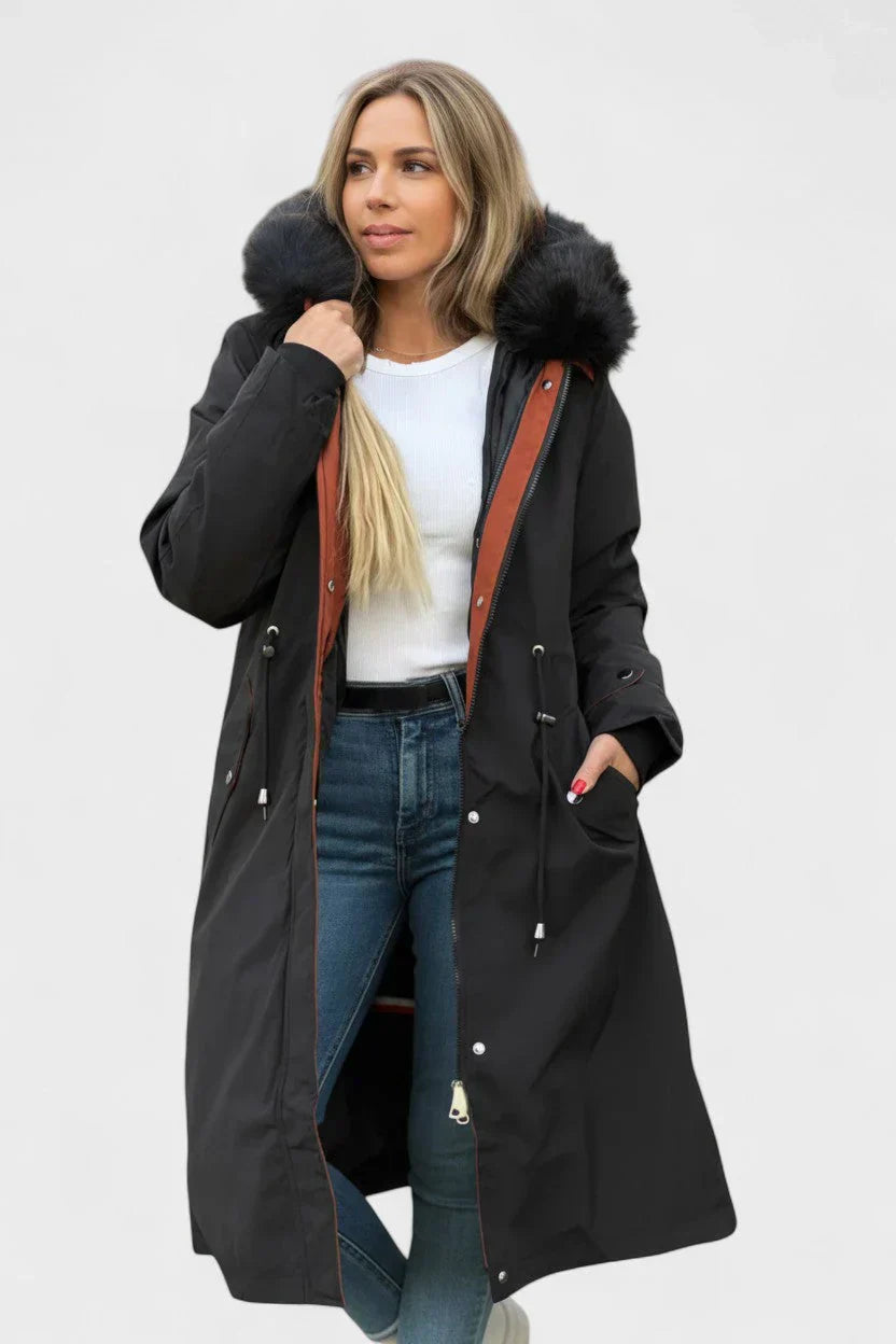 Frostra™ – Autumn Jacket with Hood and Soft Collar